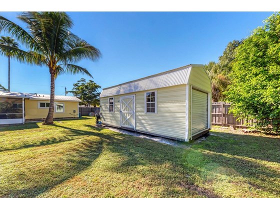 Airconditioned and insulated shed at 2102 Dakota Ave. Englewood FL 34224 - Single Family Home for sale at 2102 Dakota Ave, Englewood, FL 34224 - MLS Number is D6121750