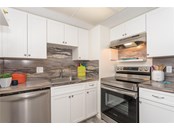 All modern stainless appliances - Condo for sale at 66 Boundary Blvd #280, Rotonda West, FL 33947 - MLS Number is D6122649