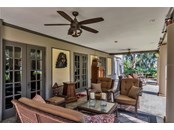 Great rear porch for relaxing evenings - Single Family Home for sale at 5030 Sunrise Dr S, St Petersburg, FL 33705 - MLS Number is U8146766