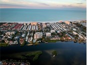 Ariel View of the Peppertree Complex Gulf to Bay Complex - Condo for sale at 1087 W Peppertree Dr #221d, Sarasota, FL 34242 - MLS Number is A4493593