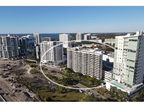 Th new roundabout will be finished soon. - Condo for sale at 1255 N Gulfstream Ave #503, Sarasota, FL 34236 - MLS Number is A4519355
